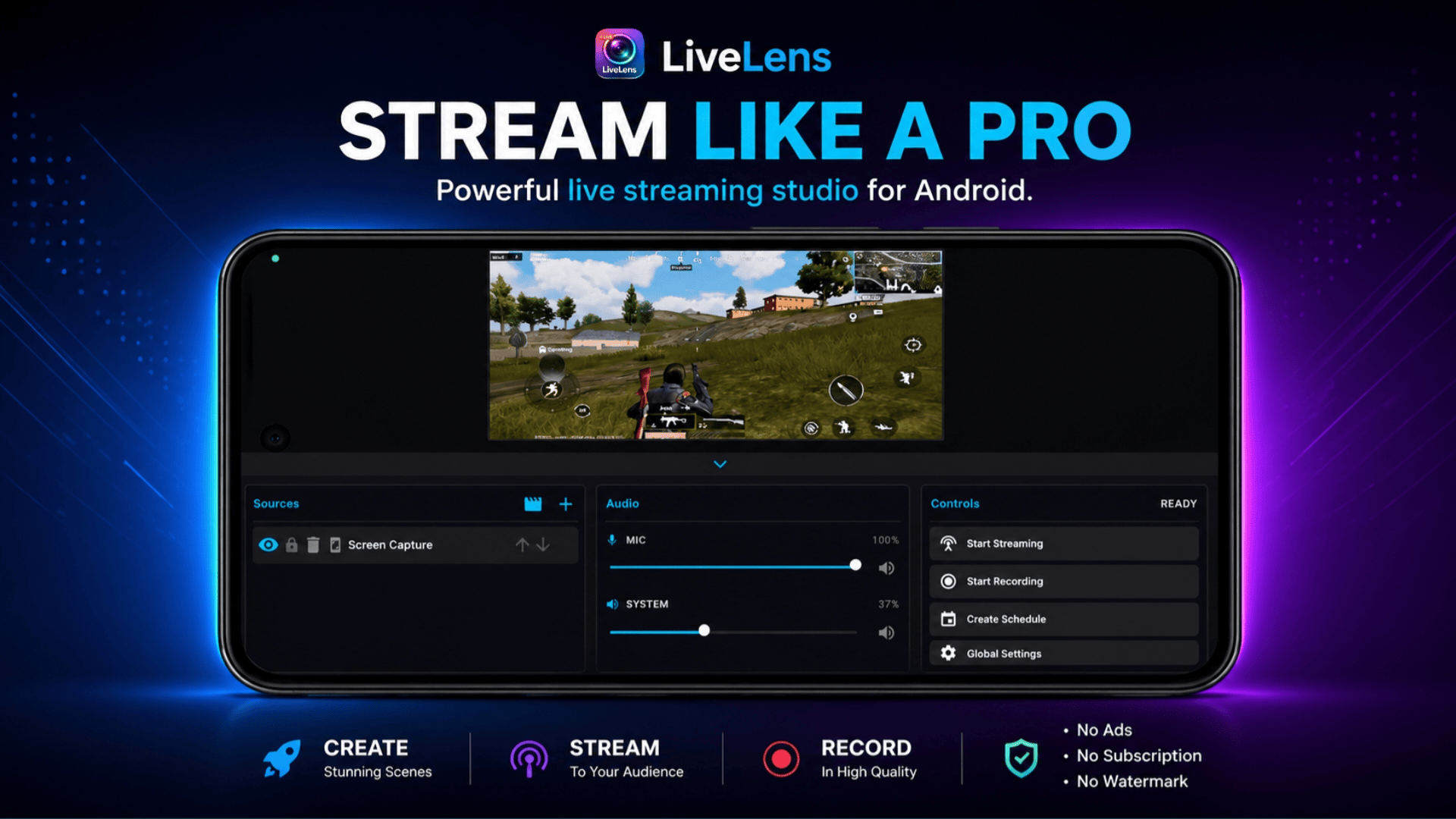 LiveLens Preview Grid